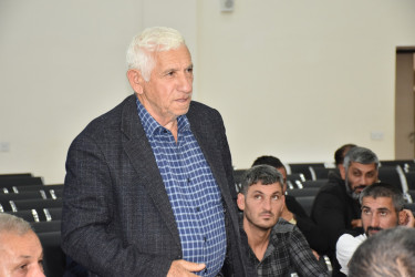 İcra başçısının növbəti səyyar görüşü 23.09.2025-ci il tarixdə Qızılkənd kəndində keçirilib