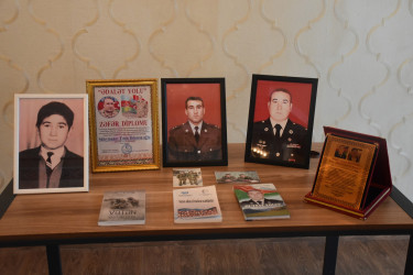 İmişlidə şəhid mayor Emin Süleymanovun anım günü qeyd olunub