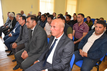 Allahmədətli kəndində 21.05.2026-cı il tarixdə vətəndaşlarla səyyar görüş keçirilib