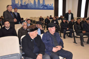 Aranlı kəndində 17.03.2026-cı il tarixdə sakinlərlə səyyar görüş keçirilib