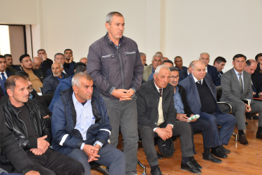 İcra başçısının növbəti səyyar görüşü 21.04.2026-cı il tarixdə Qızılkənd kəndində keçirilib