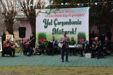 İmişli rayonunun Məzrəli kəndində Yel çərşənbəsi münasibətilə bayram tədbiri keçirilib