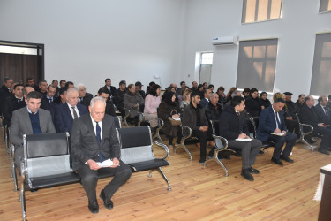 Yalavac kəndində 26.01.2026-cı il tarixdə vətəndaşlarla səyyar görüş keçirilib