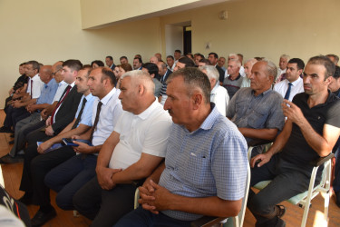 Cəfərli kəndində 09.09.2025-ci il tarixdə vətəndaşlarla səyyar görüş keçirilib