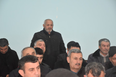 2026-cı ilin ilk səyyar görüşü Şahverdili kəndində keçirilib