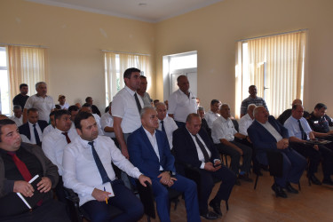 Soltanmuradlı kəndində 12.08.2025-ci il tarixdə vətəndaşlarla səyyar görüş keçirilib