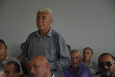İcra başçısının növbəti səyyar görüşü 07.07.2026-cı il tarixdə rayonun Bəcirəvan kəndində keçirilib
