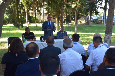 Muradalılı kəndində sakinlərlə növbəti səyyar qəbul keçirilib