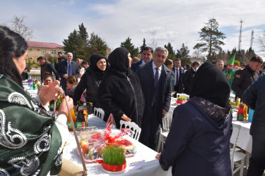 İmişlidə baharın gəlişi münasibətilə bayram tədbiri keçirilib