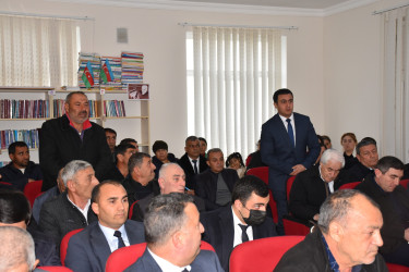 Çaxırlı kəndində 10.03.2026-cı il tarixdə vətəndaşlarla səyyar görüş keçirilib