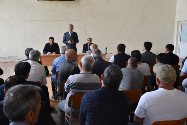 Qaralar kəndində 02.06.2026-cı il tarixdə vətəndaşlarla səyyar görüş keçirilib