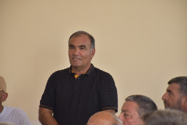 Soltanmuradlı kəndində 12.08.2025-ci il tarixdə vətəndaşlarla səyyar görüş keçirilib