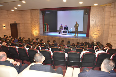 İmişlidə “Vətən müharibəsi Qəhrəmanları ilə bir gün” adlı görüş keçirilib