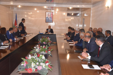 İmişlidə qarşıdan gələn pambıq yığımı, pambıqçılığın inkişafı və kənd təsərrüfatında innovativ həllərin tətbiqi ilə bağlı görüş keçirilib
