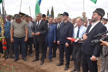 İmişlidə Birinci Qarabağ müharibəsinin şəhidi Mürşüd Nərimanov dəfn olunub