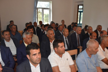 Muradalılı kəndində 08.09.2026-cı il tarixdə sakinlərlə növbəti səyyar qəbul keçirilib