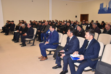 Aranlı kəndində 17.03.2026-cı il tarixdə sakinlərlə səyyar görüş keçirilib