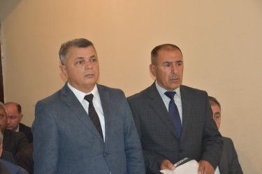 Xoşçobanlı kəndində keçirilən səyyar görüşdə vətəndaşların müraciətləri dinlənilib