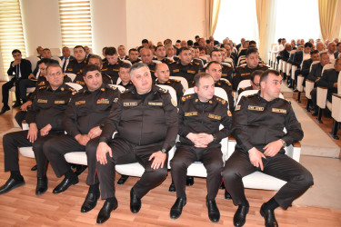 İmişlidə meşə və əkin sahələrində yanğın risklərinə qarşı regional müşavirə keçirilib