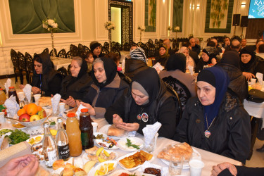 Şəhid ailələri və qazilərin iştirakı ilə İmişlidə iftar məclisi təşkil olunub