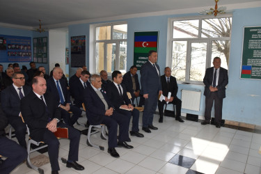 Bəhrəmtəpə qəsəbəsində 12.03.2026-cı il tarixdə vətəndaşlarla səyyar görüş keçirilib