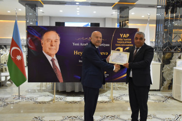 YAP İmişli rayon təşkilatının təsis olunmasının 33 illiyinə həsr olunmuş tədbir keçirilib