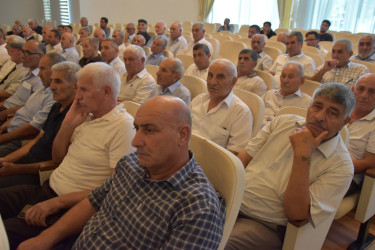Avqustun 18-də İmişli Rayon Ağsaqqallar Şurasının hesabat konfransı keçirilib