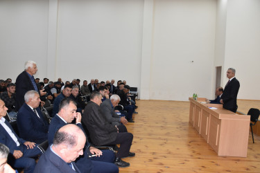 İcra başçısının növbəti səyyar görüşü 23.09.2025-ci il tarixdə Qızılkənd kəndində keçirilib
