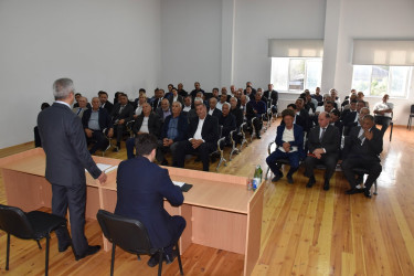 Muradxanlı kəndində 20.10.2026-cı il tarixdə vətəndaşlarla səyyar görüş baş tutub