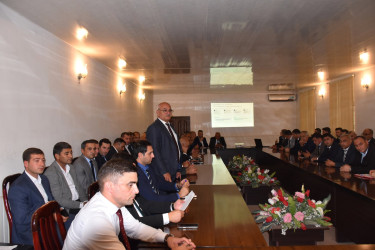 İmişlidə kənd təsərrüfatı statistikasının aparılması ilə bağlı görüş keçirilib