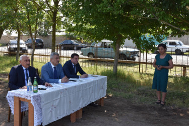 Göhərli kəndində 25.06.2024-cü il tarixdə vətəndaşlarla səyyar görüş baş tutub