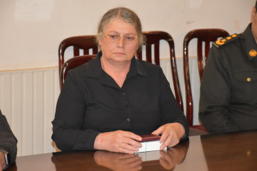 İmişlidə şəhidin təltif olunduğu “Vətən uğrunda" medalı ailəsinə təqdim edilib