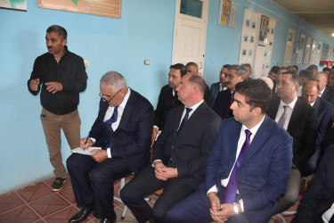Göhərli kəndində 04.11.2025-ci il tarixdə vətəndaşlarla səyyar görüş baş tutub