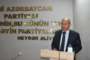 İmişlidə “Memarlıq və Şəhərsalma İli”-nə həsr olunmuş “Şəhərsalma ili: gələcək və inkişaf” mövzusunda tədbir keçirilib