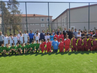 İmişlidə Milli Qurtuluş Günü münasibəti ilə futbol üzrə rayon birinciliyinə start verilib