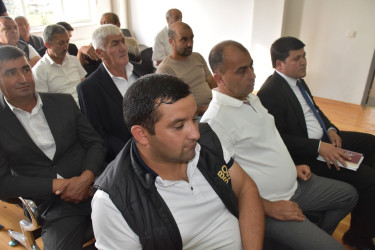 Muradxanlı kəndində 20.10.2026-cı il tarixdə vətəndaşlarla səyyar görüş baş tutub