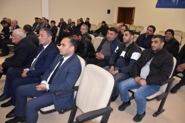 Aranlı kəndində 17.03.2026-cı il tarixdə sakinlərlə səyyar görüş keçirilib