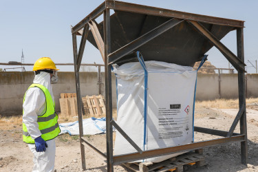 İmişlidə yararsız və qadağan olunmuş pestisidlər xüsusi poliqona daşınıb