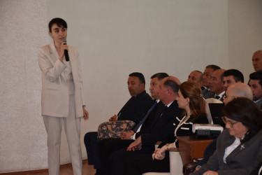 İmişlidə “Memarlıq və şəhərsalma sahəsində dövlət nəzarəti və prokurorluğun rolu” mövzusunda konfrans keçirilib