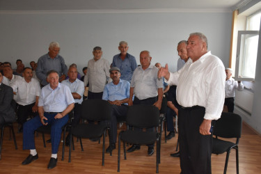 İcra başçısının növbəti səyyar görüşü 07.07.2026-cı il tarixdə rayonun Bəcirəvan kəndində keçirilib