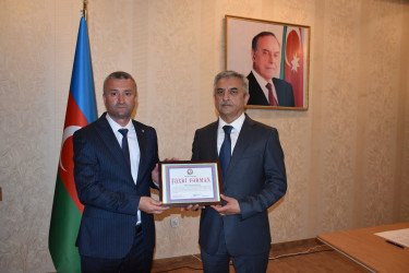 İmişlidə dövlət qulluqçularının peşə bayramı münasibətilə tədbir keçirilib