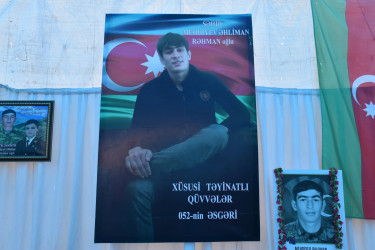 Şəhid Əhliman Mehdiyevin və Alik Musayevin 6-cı ildönümü mərasimləri qeyd olunub