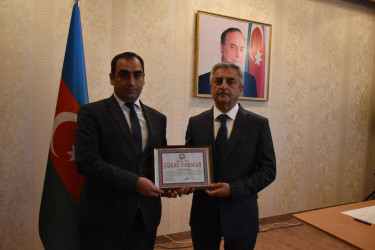 İmişlidə dövlət qulluqçularının peşə bayramı münasibətilə tədbir keçirilib