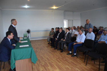 İcra başçısının növbəti səyyar görüşü 07.07.2026-cı il tarixdə rayonun Bəcirəvan kəndində keçirilib