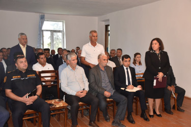 Muradalılı kəndində 08.09.2026-cı il tarixdə sakinlərlə növbəti səyyar qəbul keçirilib