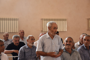 Məzrəli kəndində 28.07.2025-ci il tarixdə vətəndaşlarla səyyar görüş keçirilib