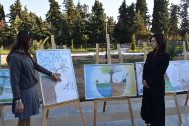 İmişli rayonunda “Yaşıl dünya naminə həmrəylik ili” çərçivəsində növbəti rəsm sərgisi təşkil edilib