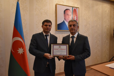 İmişlidə dövlət qulluqçularının peşə bayramı münasibətilə tədbir keçirilib