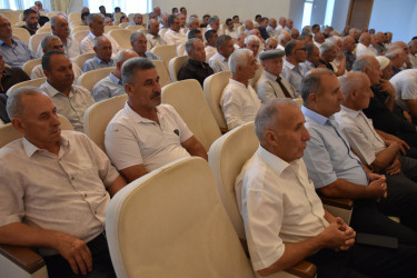 Avqustun 18-də İmişli Rayon Ağsaqqallar Şurasının hesabat konfransı keçirilib