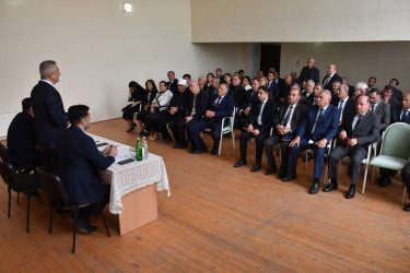 Cəfərli kəndində 06.10.2026-cı il tarixdə vətəndaşlarla səyyar görüş keçirilib
